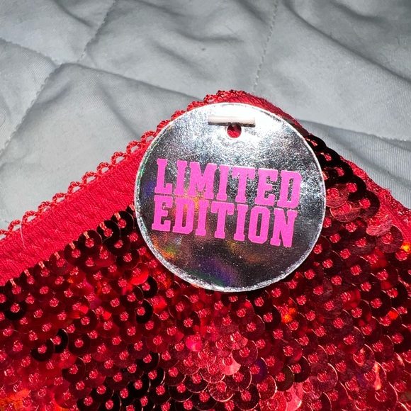 Victoria’s Secret PINK Brand New Sequins Extra Low Rise Hipster Underwear - Picture 6 of 9